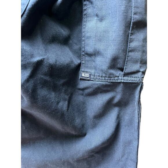 5.11 Tactical Series Active Pants Navy Cargo Multiple Pockets 31x31.5 - Picture 7 of 7